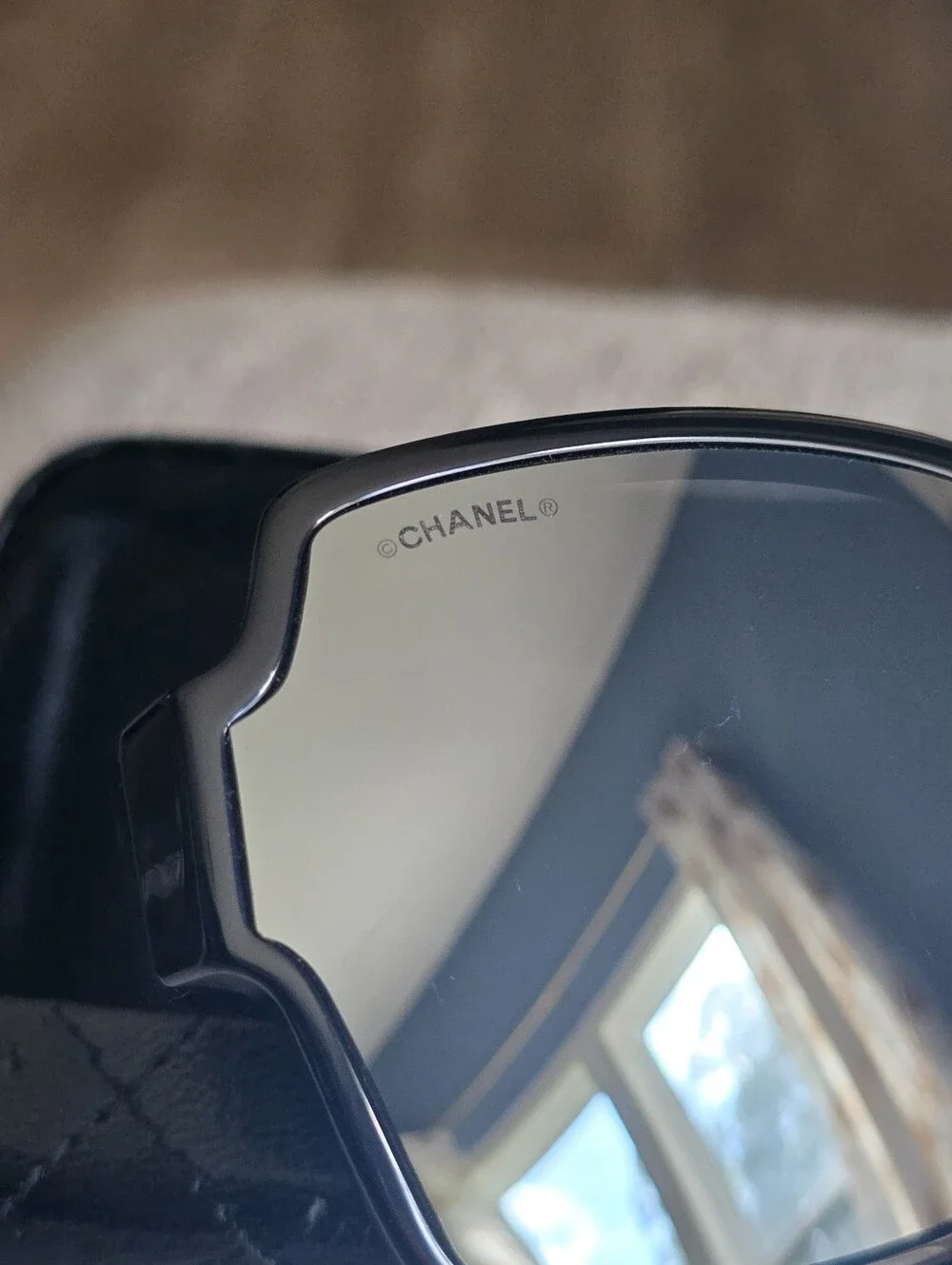CHANEL bold acetate